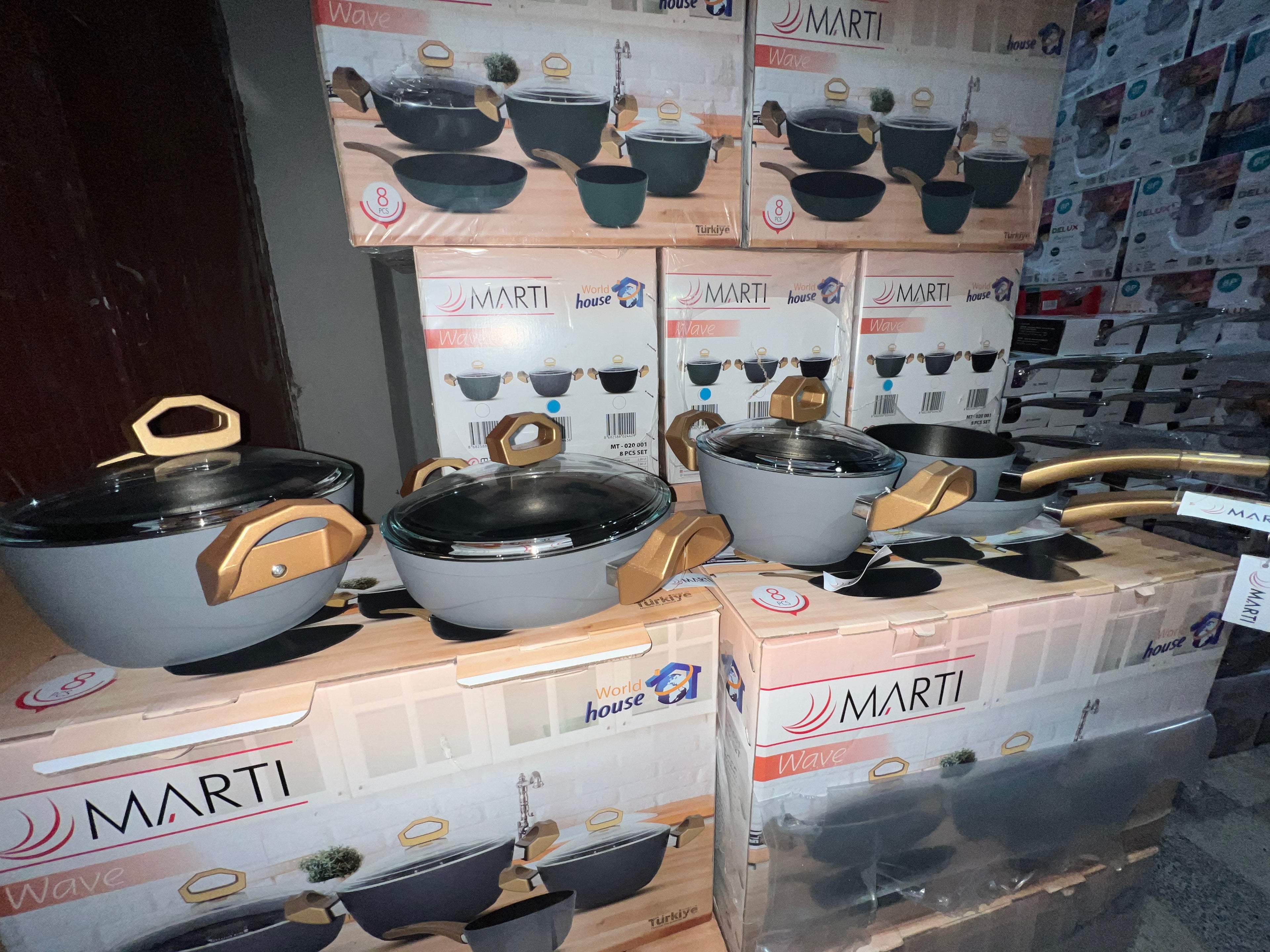 Pack Marti 8 pcs