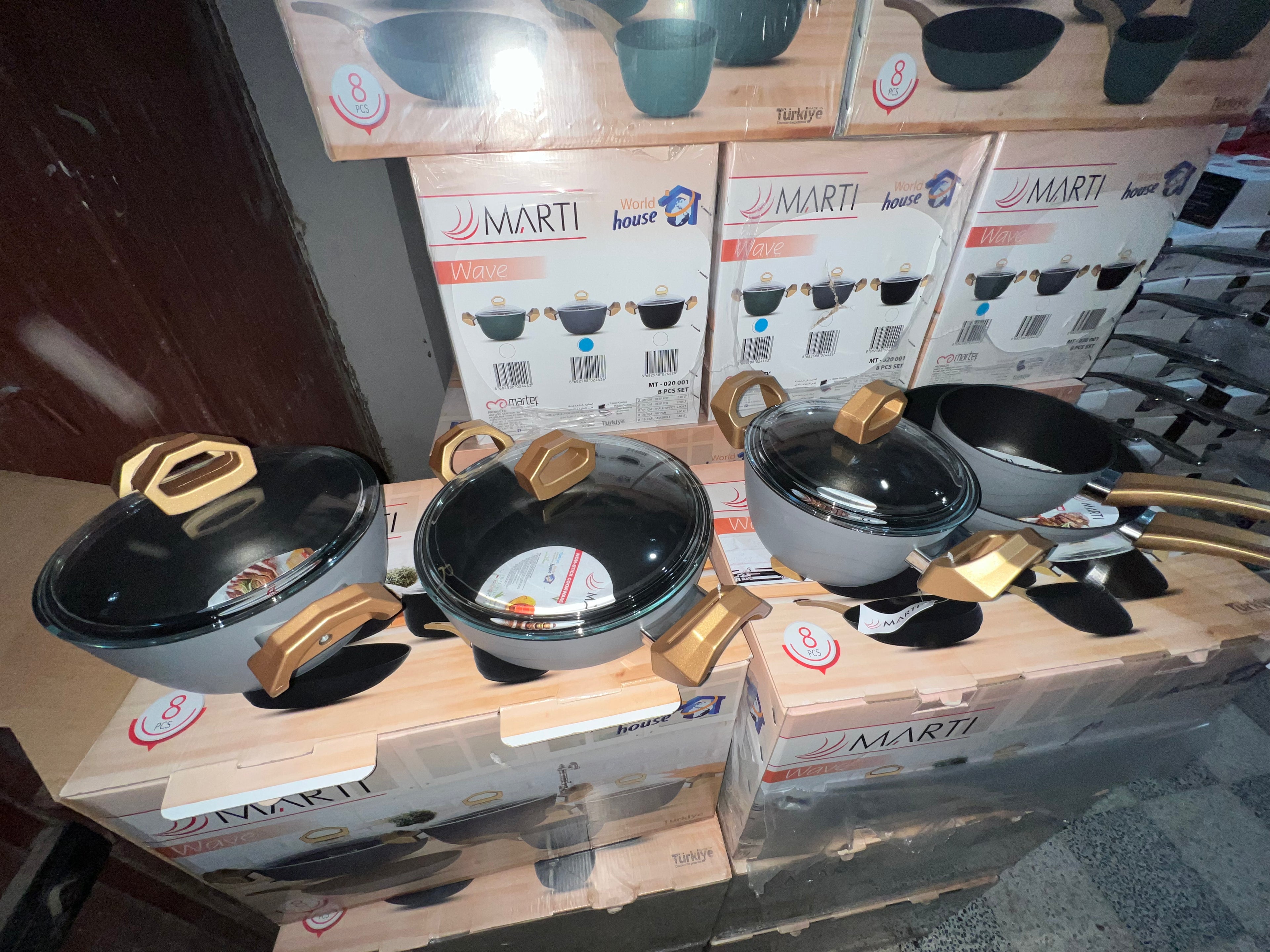Pack Marti 8 pcs