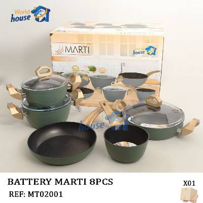 Pack Marti 8 pcs